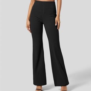HALARA Black Boot Cut Flare Pants High-Rise